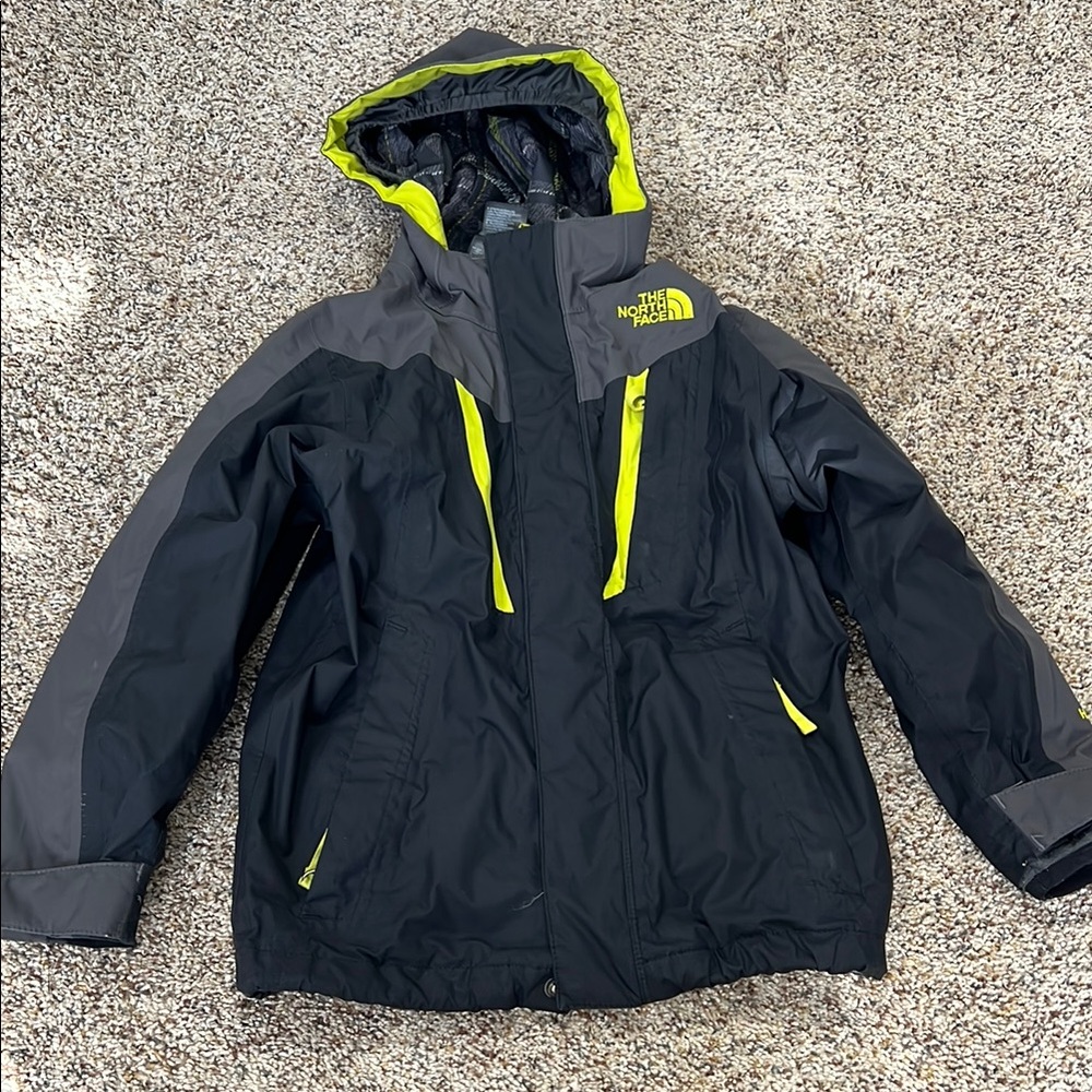 Boys The North Face 2 in 1 Jacket XXS 5